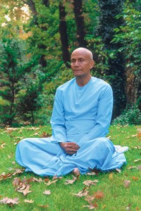 Sri Chinmoy meditációban
