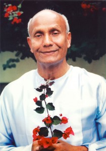 Sri Chinmoy meditációban
